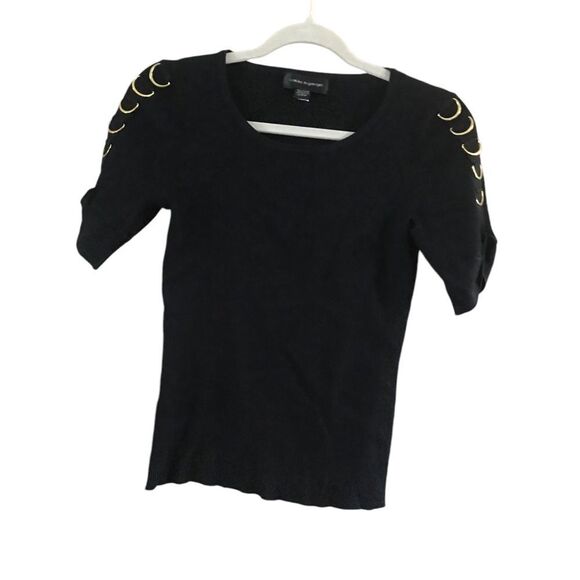 Cable & gauge size medium short sleeve sweater - Picture 5 of 6